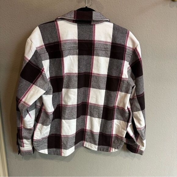 J. Crew size 6 Buffalo Check Plaid Shacket - Picture 4 of 8